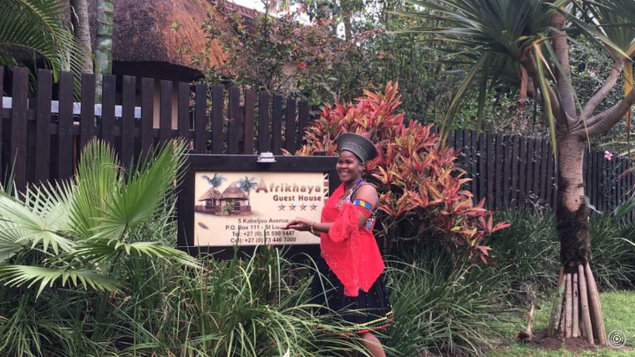 Afrikhaya Guest House Saint Lucia Estuary Eksteriør bilde